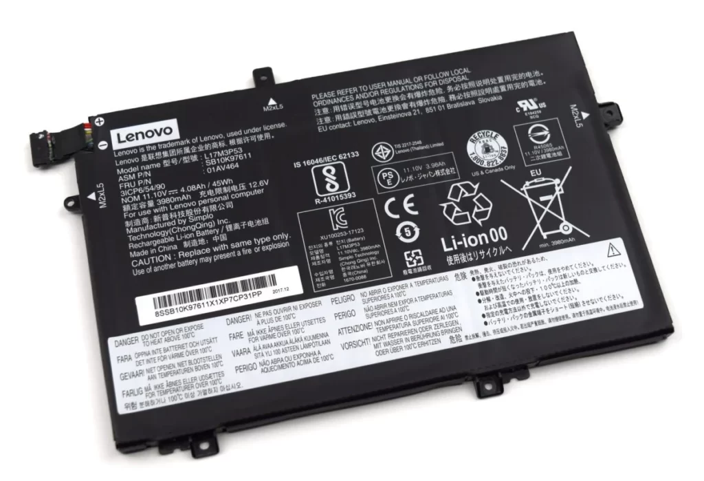 Lenovo Laptop Battery